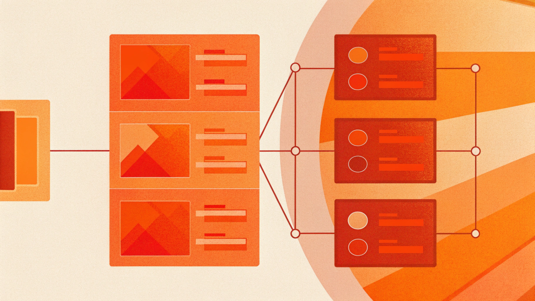 Схема работы pgbouncer: много клиентских соединений к меньшему числу соединений PostgreSQL