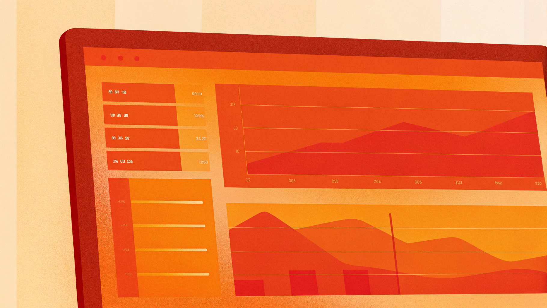 Пример админской диагностики трафика по access.log в консоли и отчёте