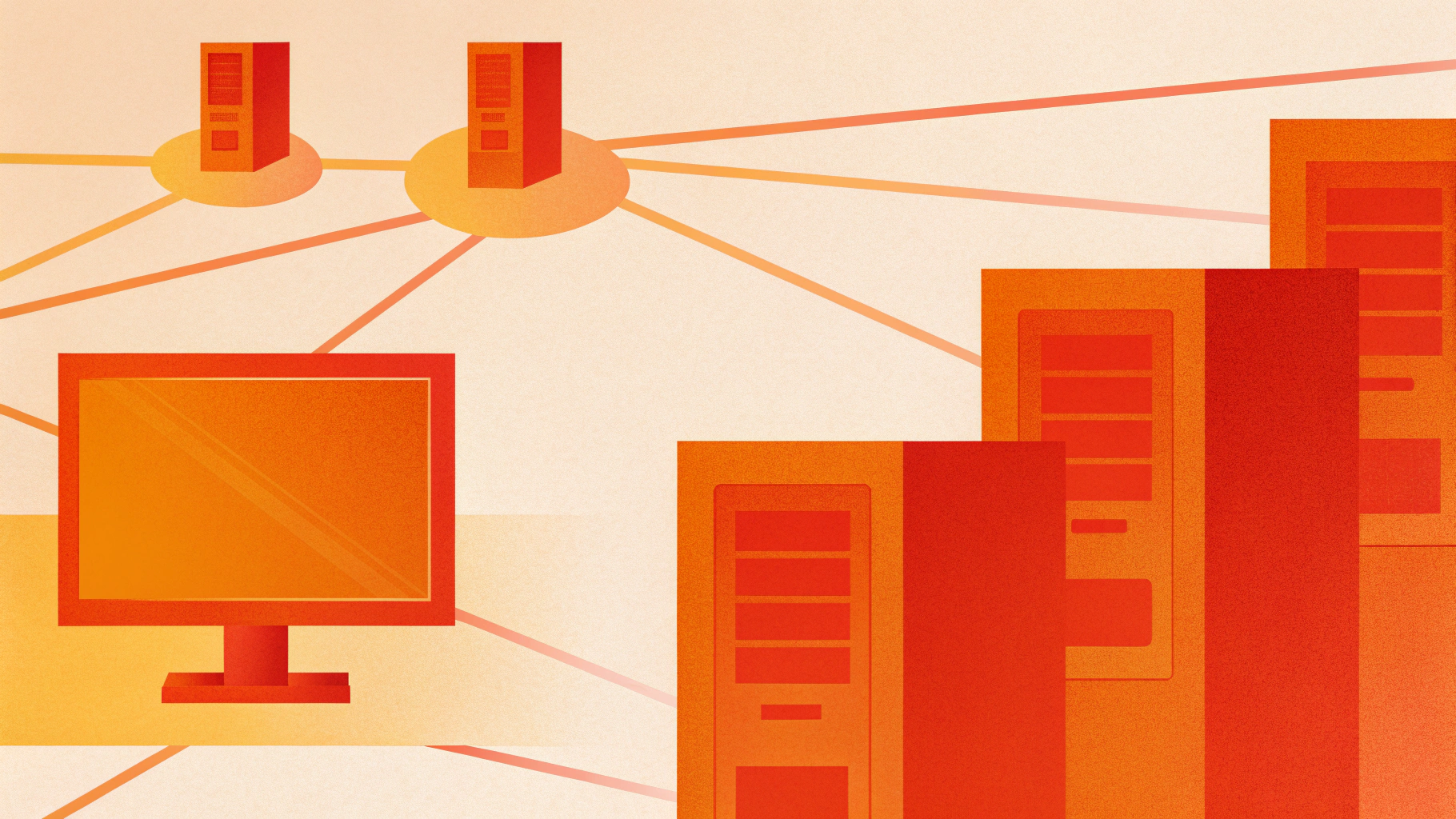 Схема: сервер apt-cacher-ng и несколько Debian/Ubuntu-клиентов в одной сети