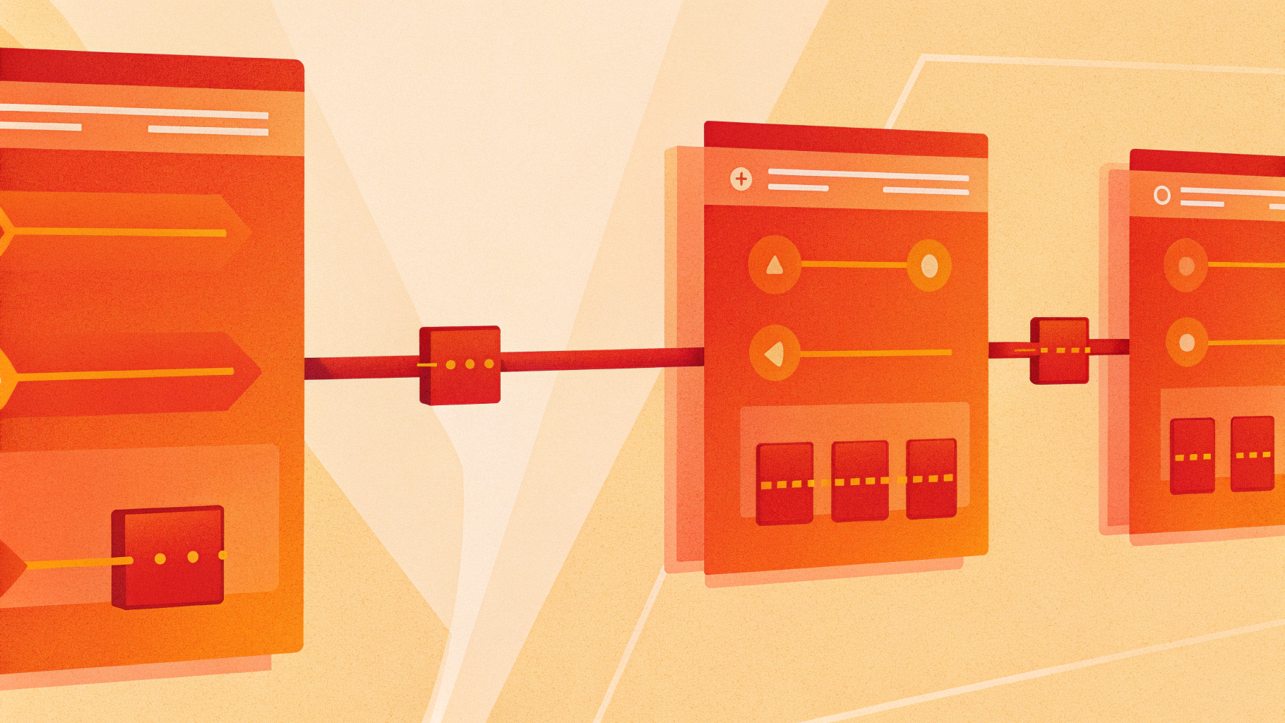 Схема этапов проксирования в Nginx: connect, send, read и отправка клиенту