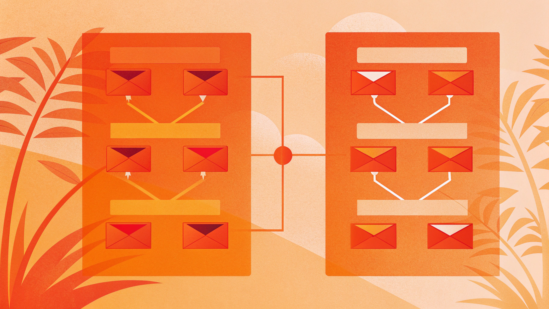 Сравнение схем: отправка с поддомена и отправка с отдельного домена для email