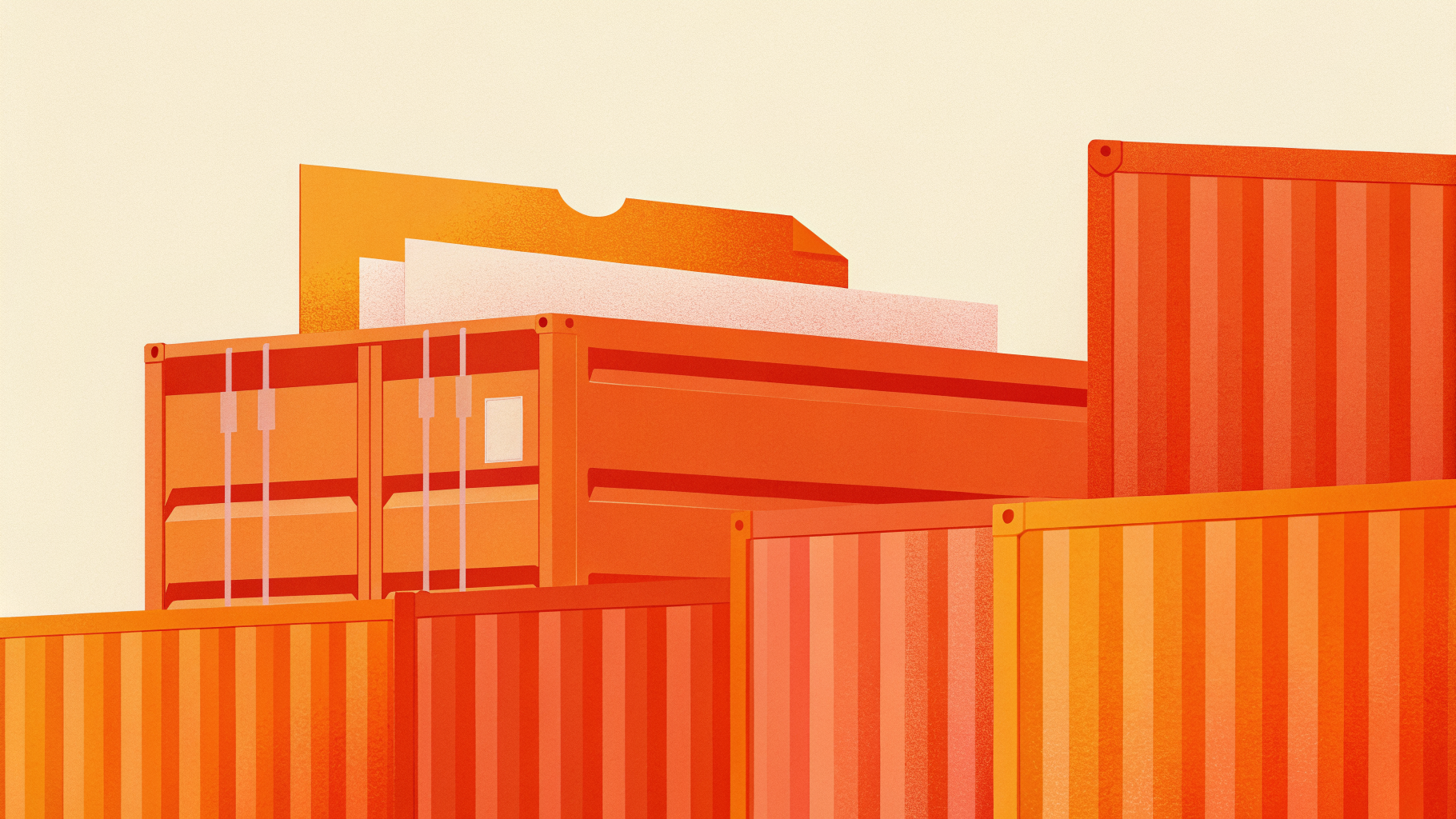 Терминал с конфигурацией контейнерного стека и системных сервисов на одном сервере