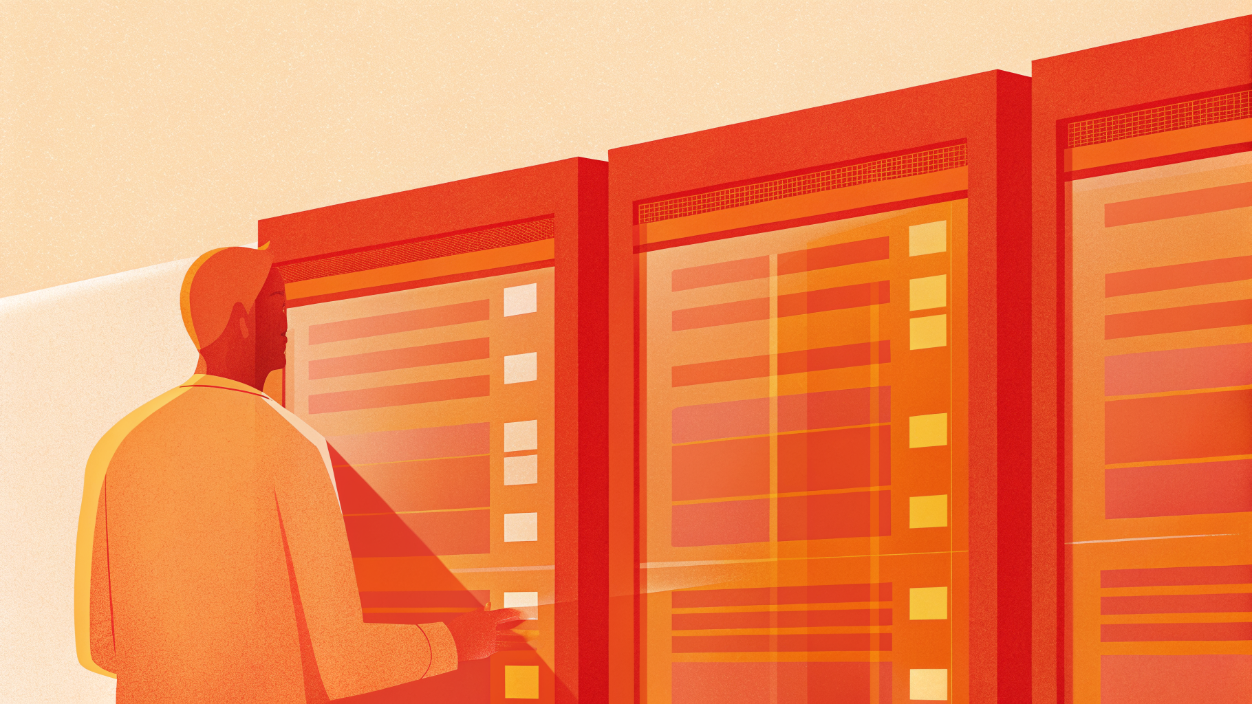 Администратор проверяет разделы диска и файловые системы в консоли сервера