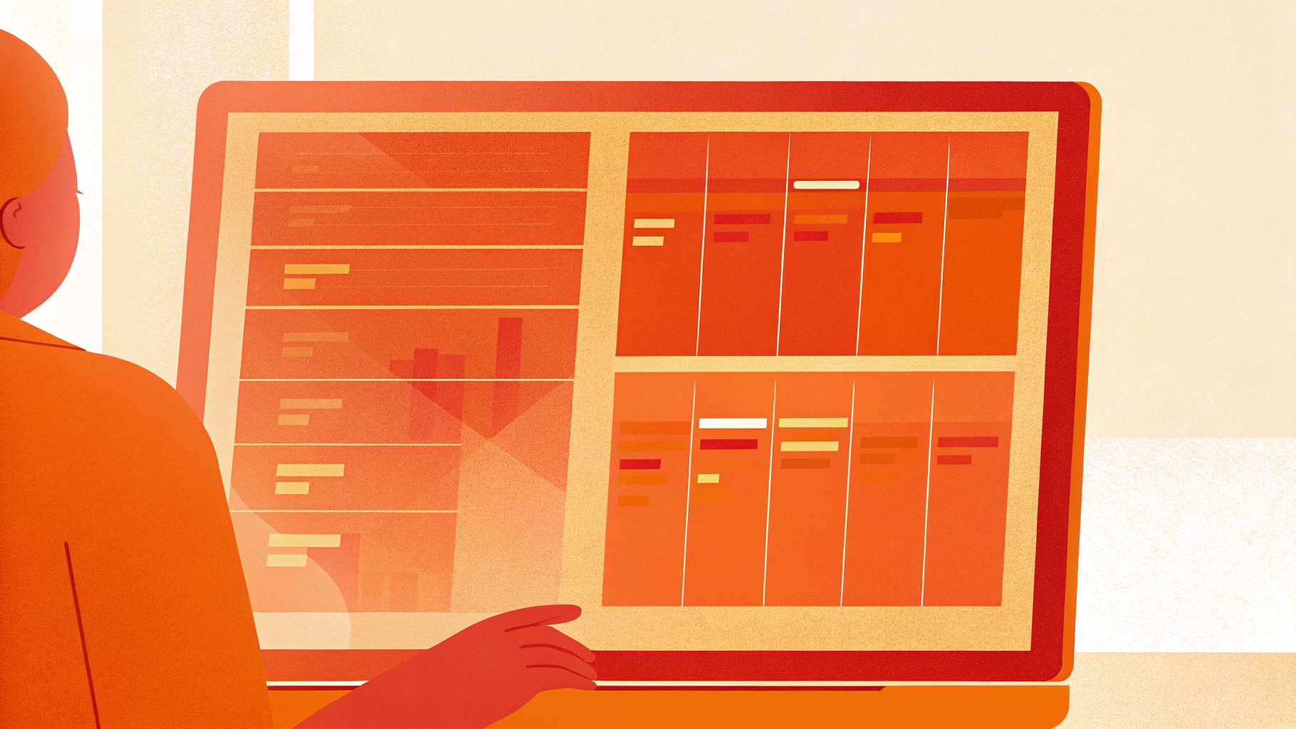 Администратор анализирует логи и метрики почтового сервера