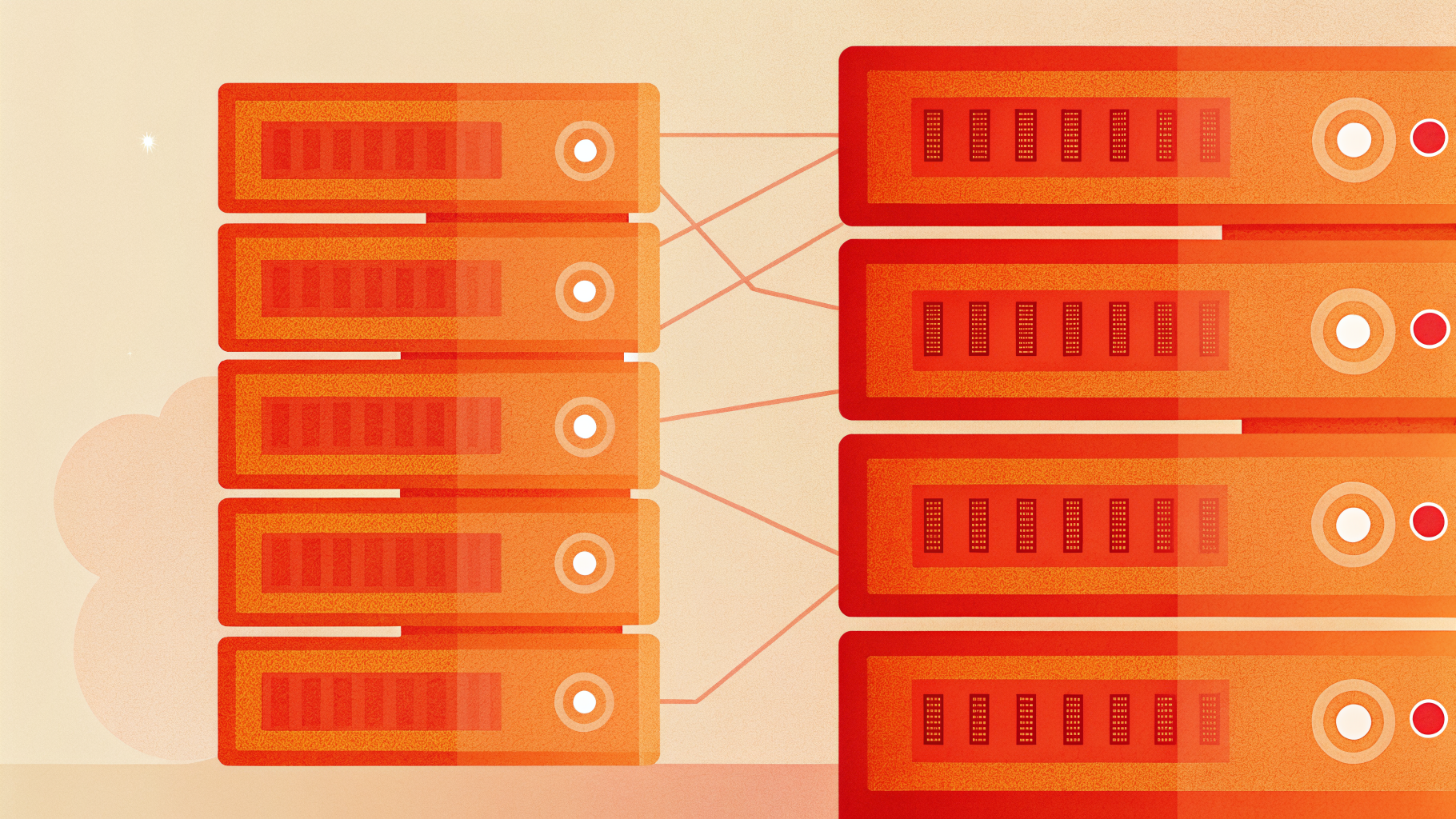 Схема различий между Caddy, Nginx Unit и Apache mod_php