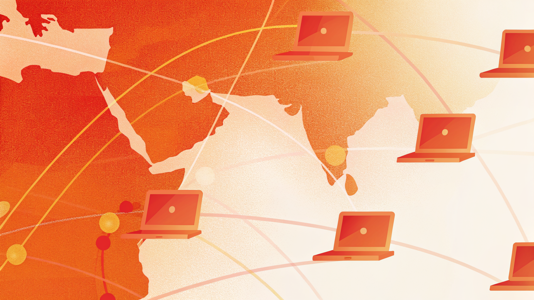 Схема overlay-сети между серверами, ноутбуками и gateway-узлами