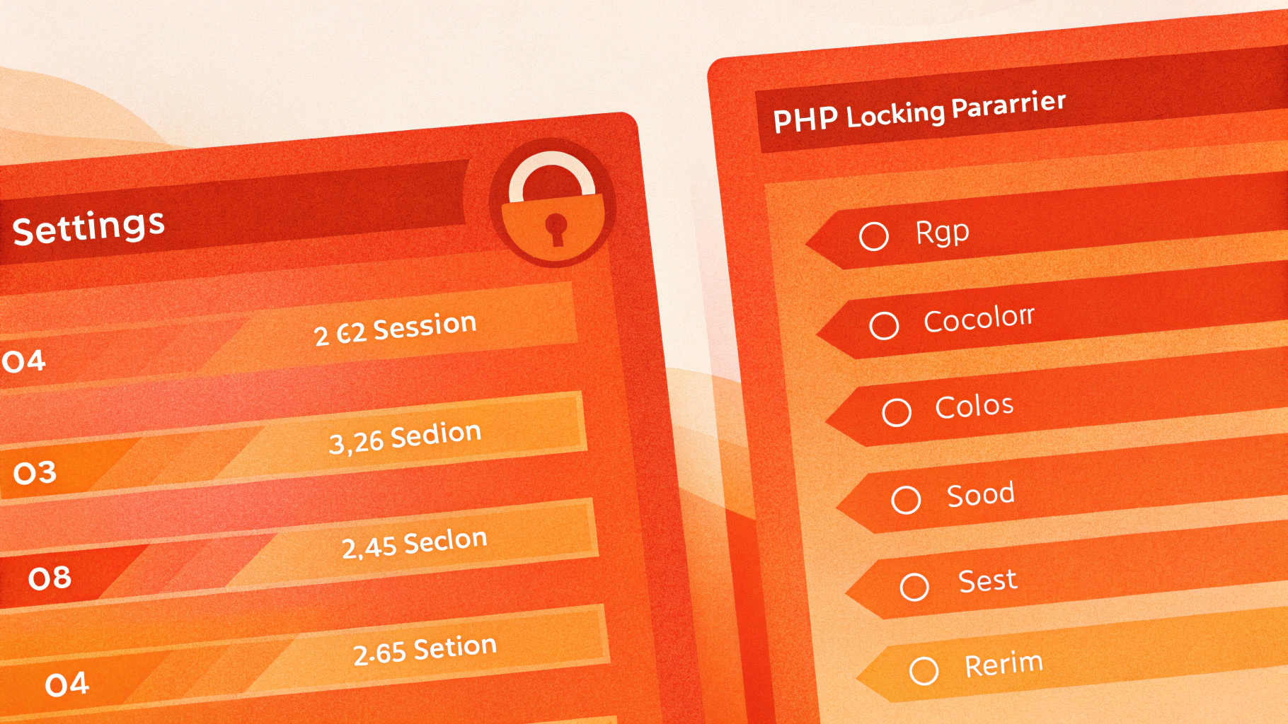 Пример настроек Redis для PHP‑сессий и параметров блокировок.