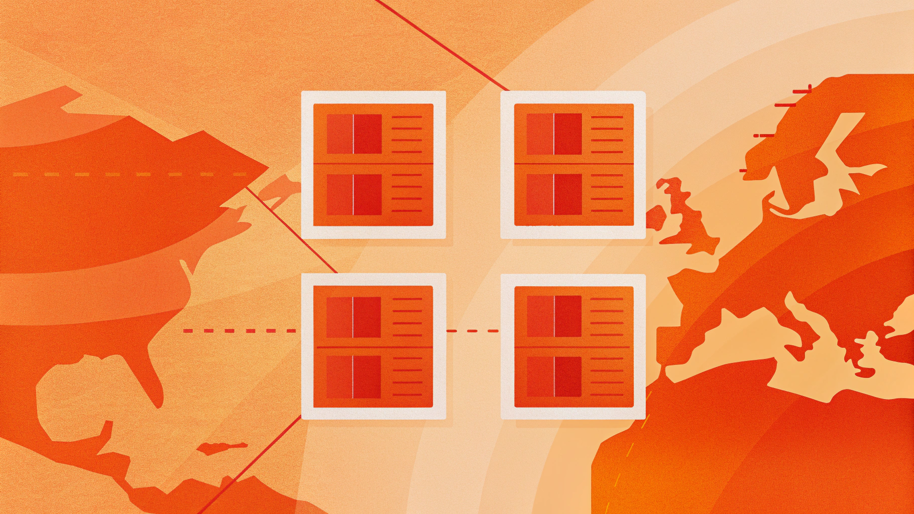 Схема server‑блоков и локаций в Nginx
