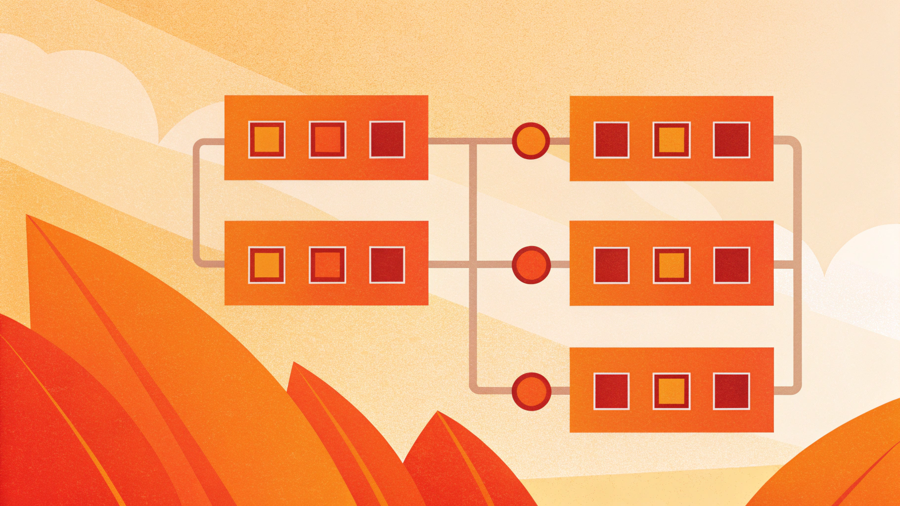 Диаграмма потока запросов и failover в Nginx при ошибках апстрима