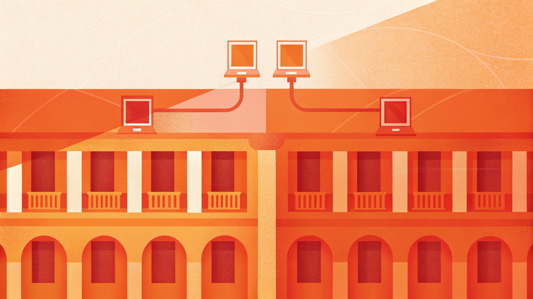 Схема: входящий Postfix и два outbound‑инстанса на локальных портах с разными исходящими IP