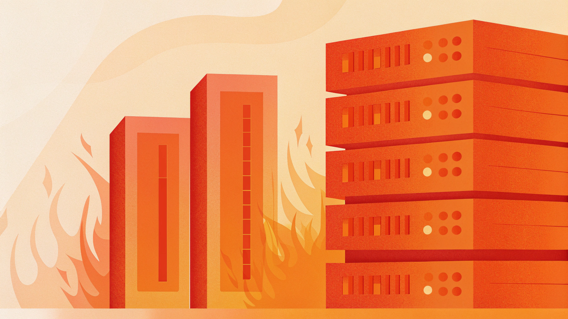 Логи Nginx с upstream_cache_status и график использования диска