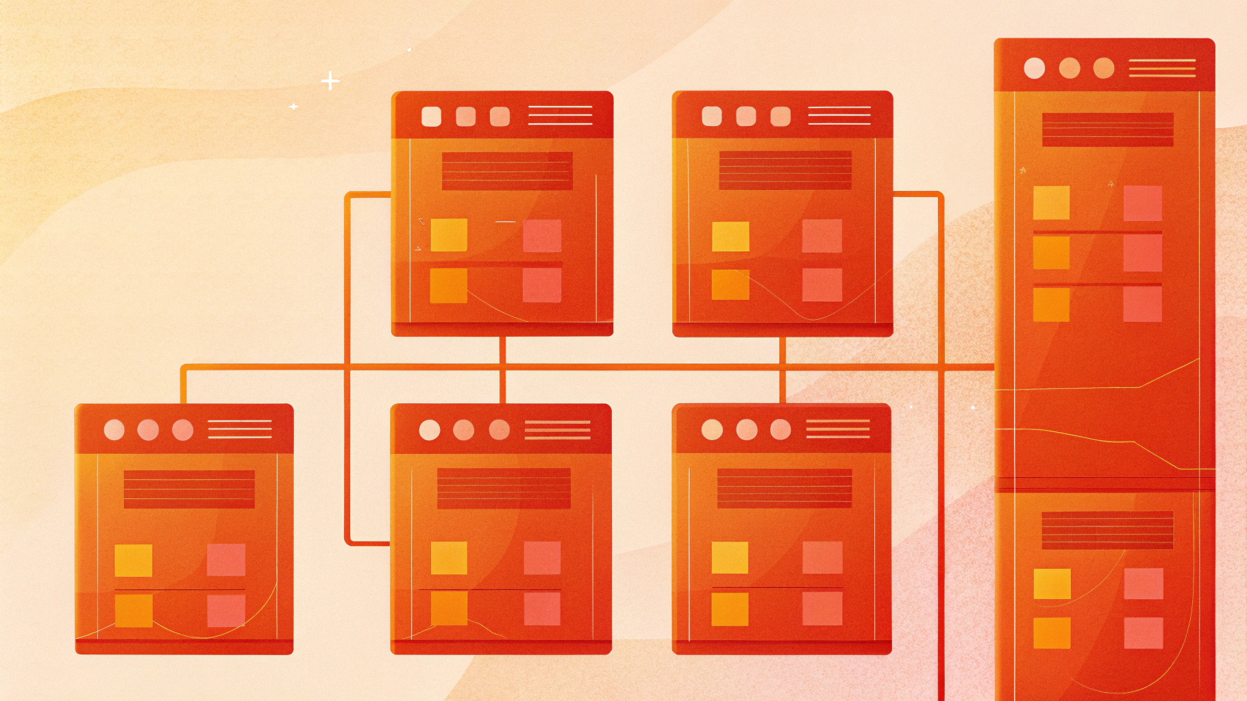 Схема self-hosted стека мониторинга с Netdata и VictoriaMetrics на VDS