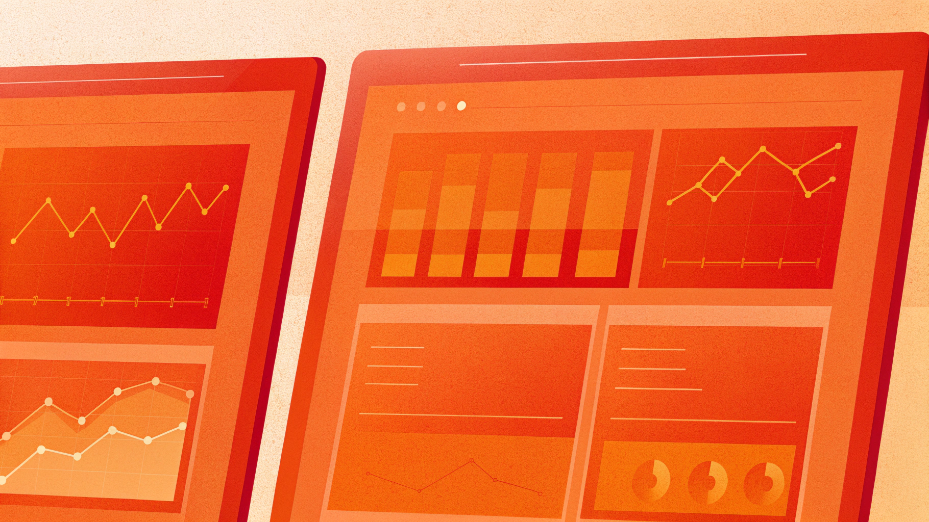 Графики производительности трёх веб‑стеков на VDS