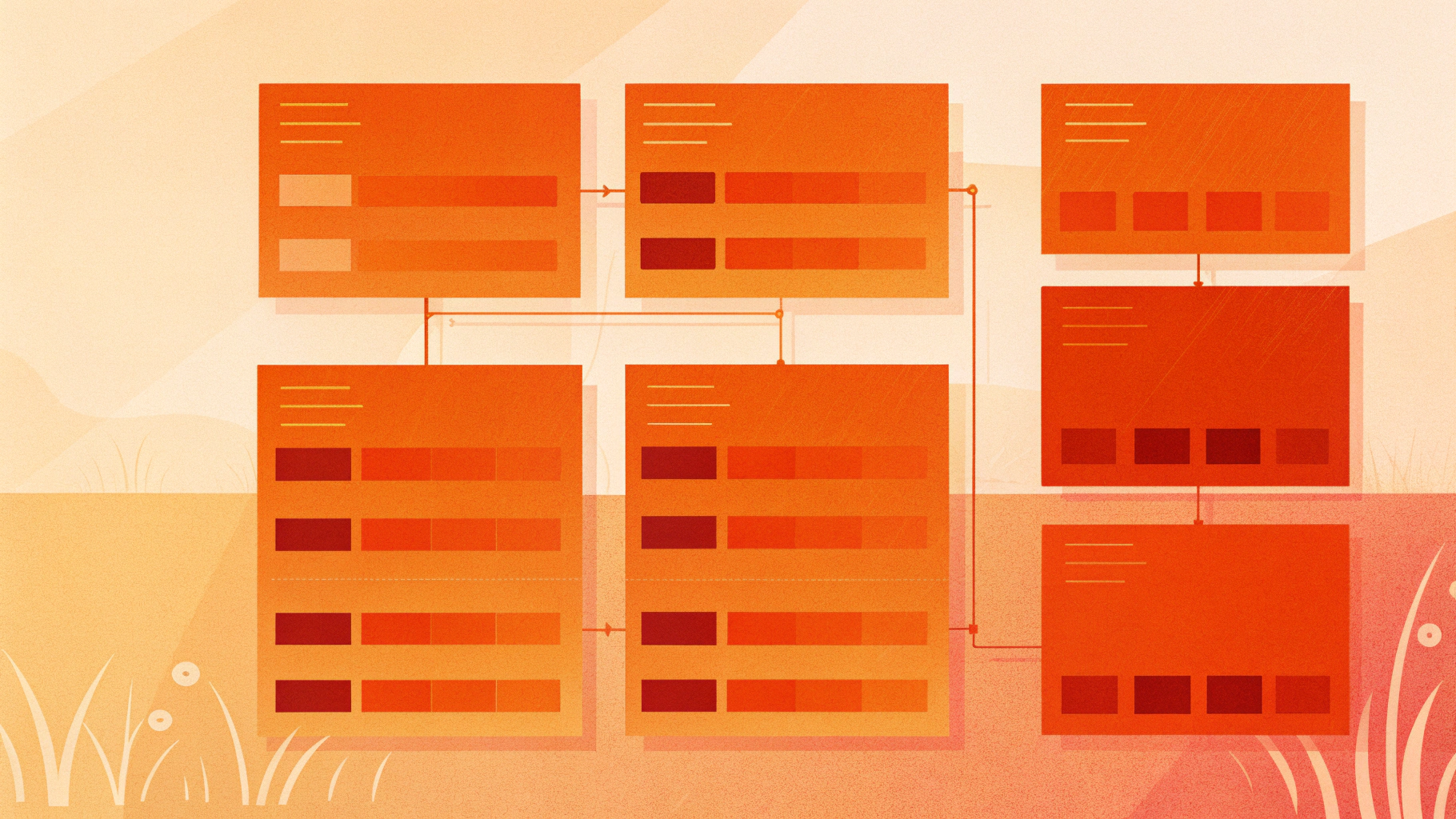 Схема архитектуры нескольких pet‑проектов на одном VDS с сервисами и базами данных